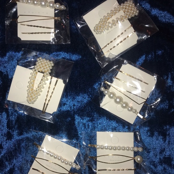 Accessories - New geometric plating Hairpins